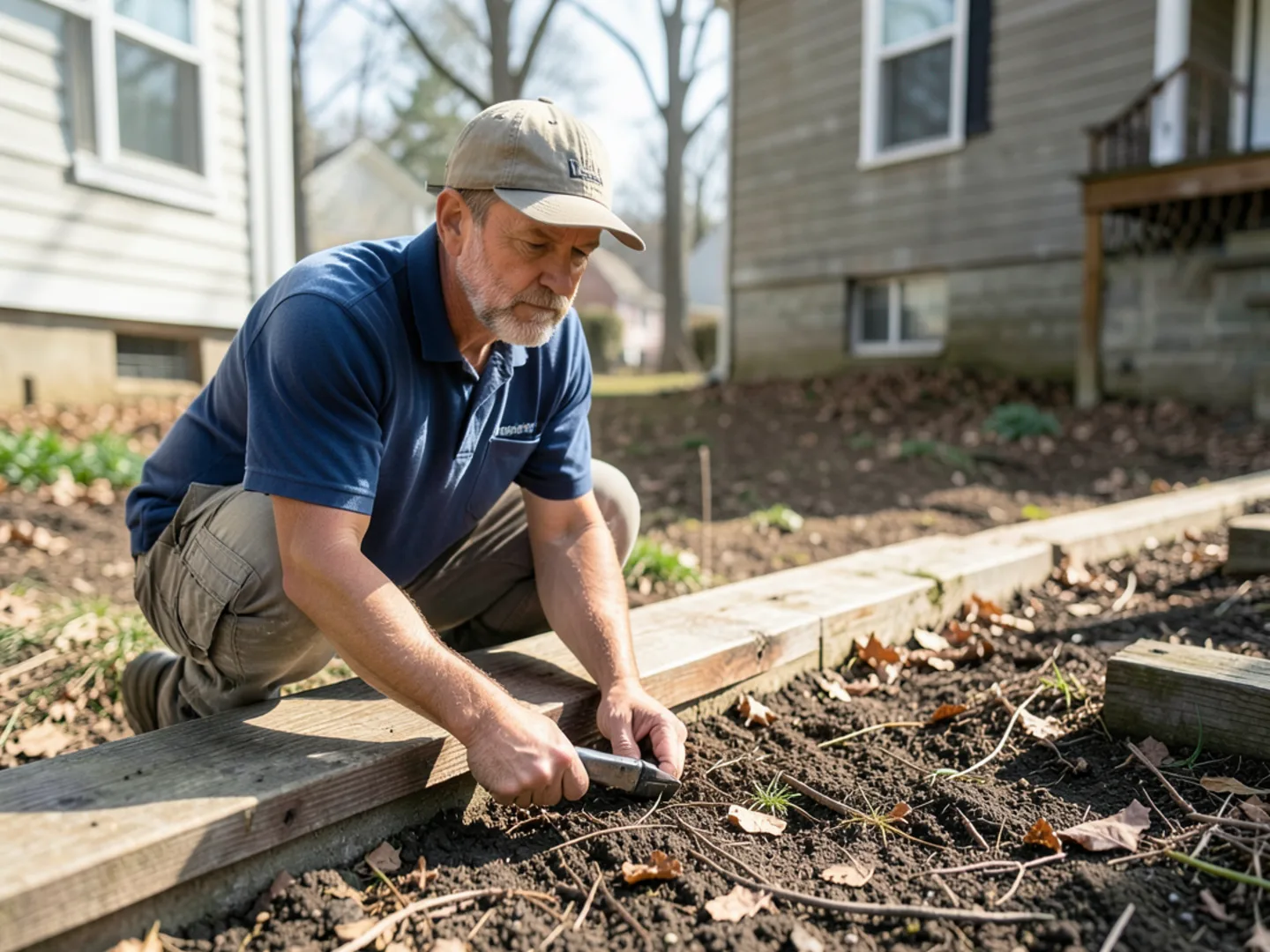 Auditing wooden crawl space sill plate in an established Tuckahoe home